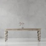 Crossings Eden Rectangular Dining Table Dining Tables Cream 13