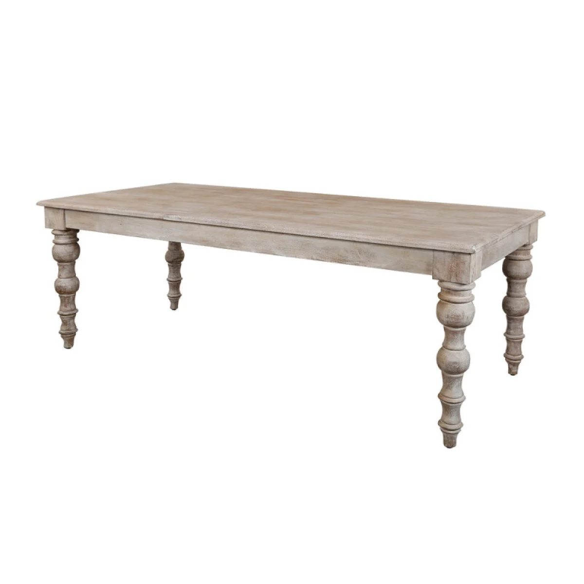 Crossings Eden Rectangular Dining Table Dining Tables Cream 7