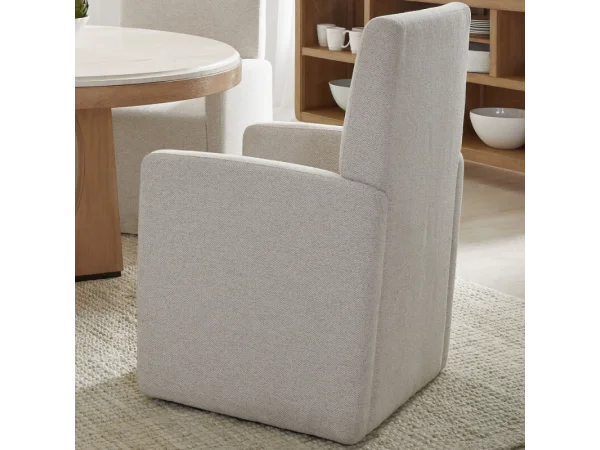 Escape Dining Upholstered Caster Chair Chairs & Benches Chairs & Benches