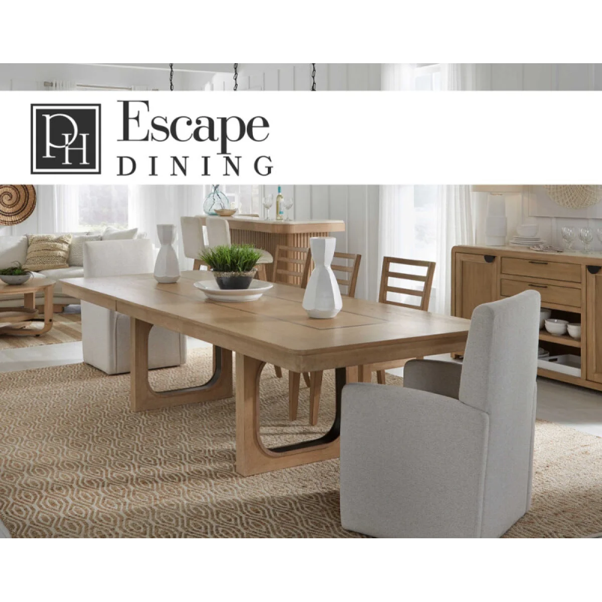 Escape Dining Upholstered Caster Chair Chairs & Benches Chairs & Benches 9