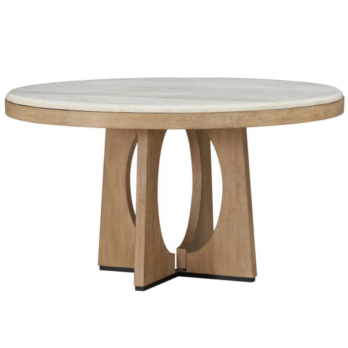 Escape Dining 54″ Round Table Dining Tables Cream 7