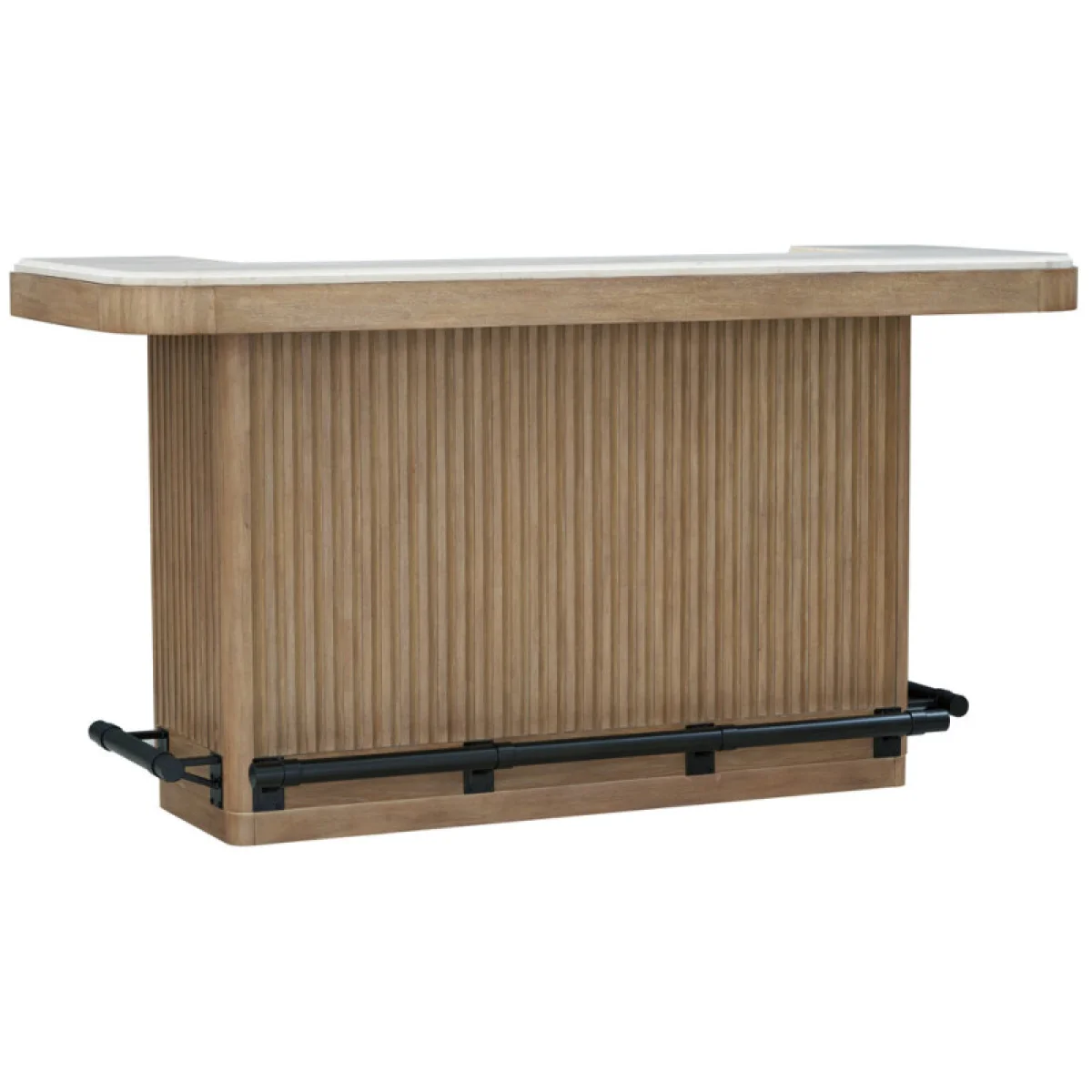 Escape Dining 78″ Bar With Stone Top Bar Furniture Bar Furniture 6