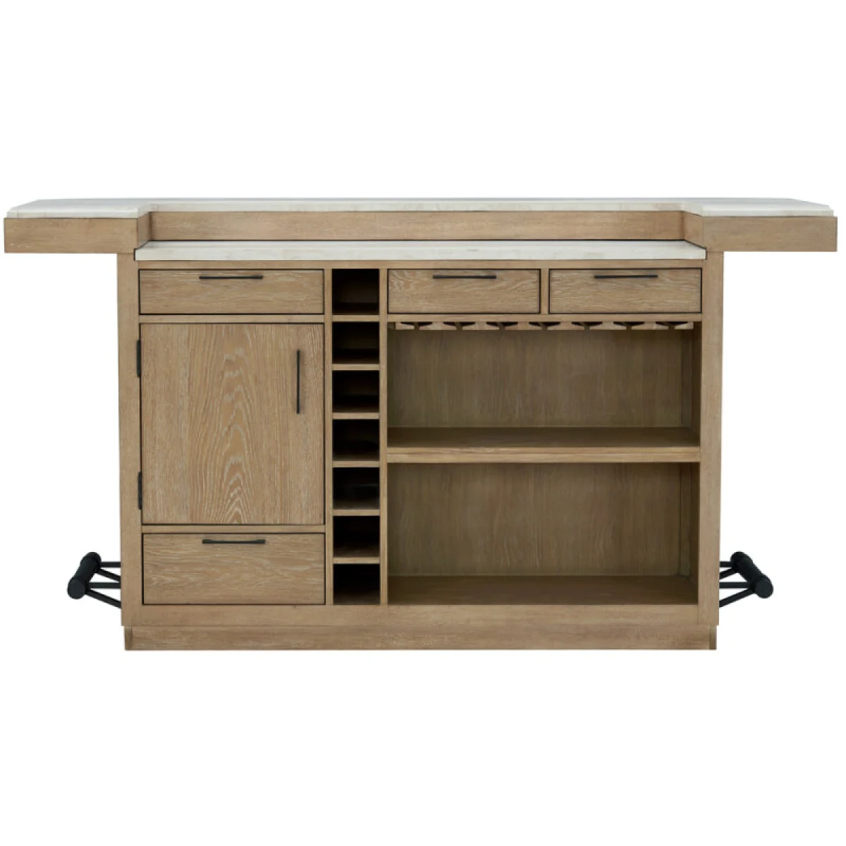 Escape Dining 78″ Bar With Stone Top Bar Furniture Bar Furniture 7