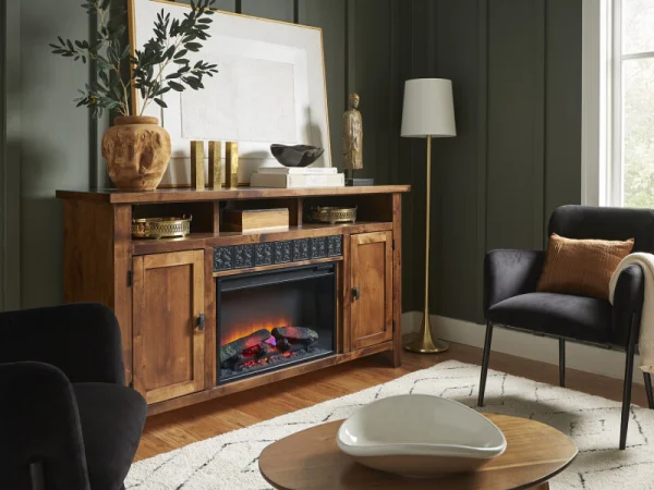 Alder Grove 63″ Fireplace Console Fireplaces Aspen Home 10