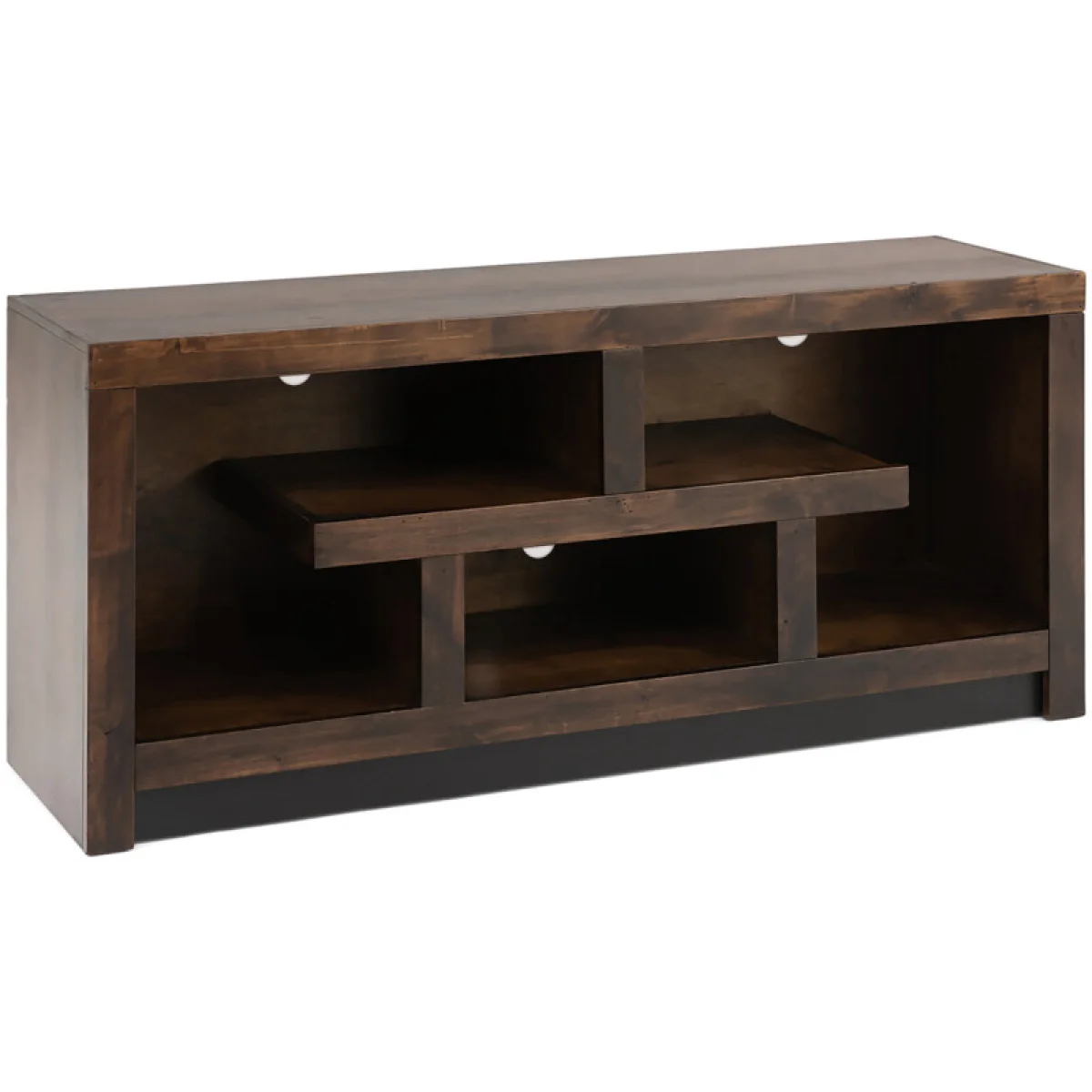 Contemporary Alder 60″ Console Entertainment Stands Aspen Home 7
