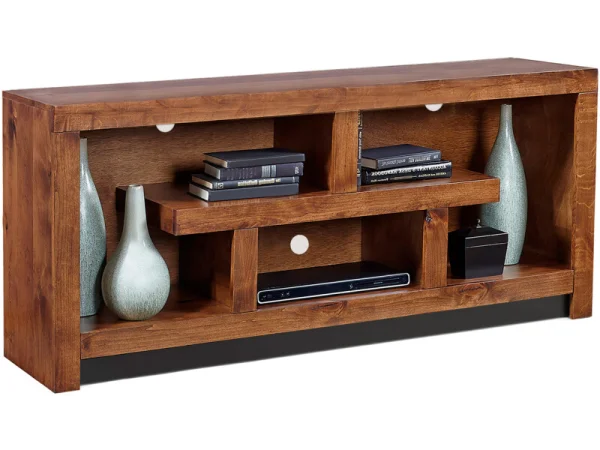 Contemporary Alder 60″ Console Entertainment Stands Aspen Home