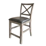 Lodge Dining Counter Chair Upholstered (2/ctn Sold In Pairs) Chairs & Benches Brown 12