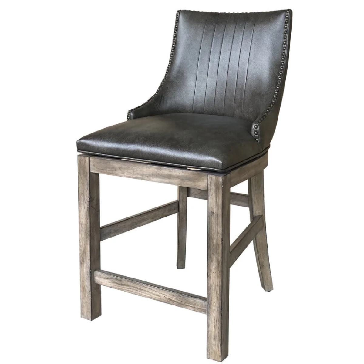 Lodge Dining Swivel Counter Sling Chair (2/ctn Sold In Pairs) Chairs & Benches Brown 6
