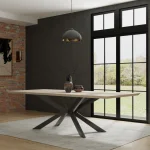 Crossings Monaco Rectangular Dining Table Dining Tables Cream 15