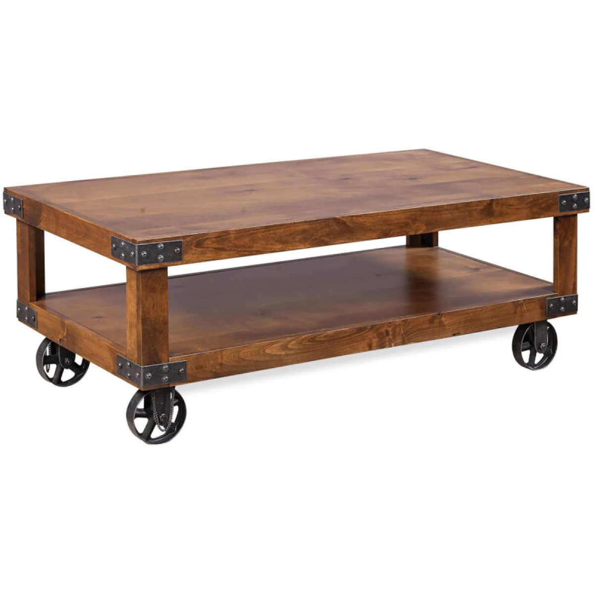 Industrial Cocktail Table Cocktail & Coffee Tables Aspen Home 6