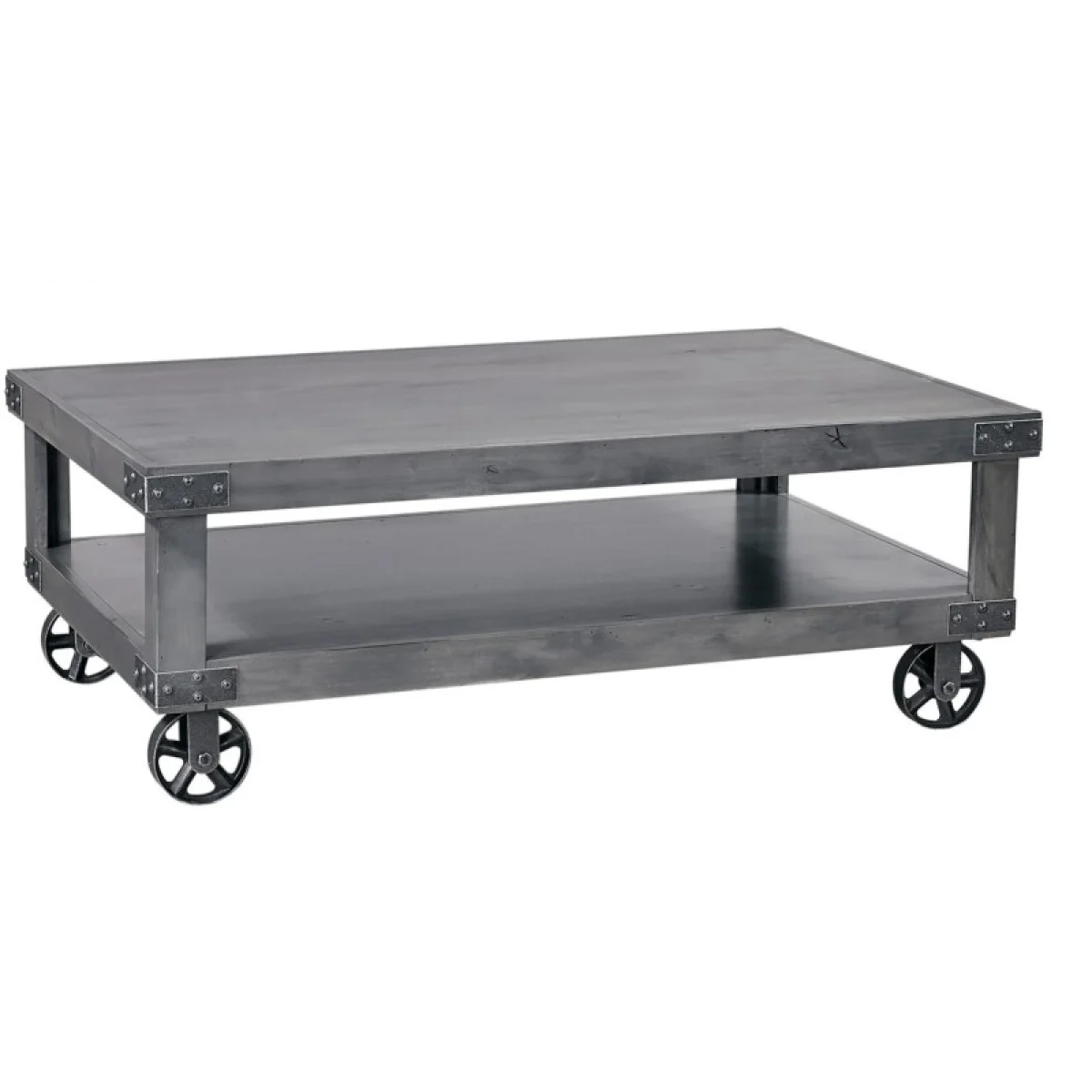 Industrial Cocktail Table Cocktail & Coffee Tables Aspen Home 7