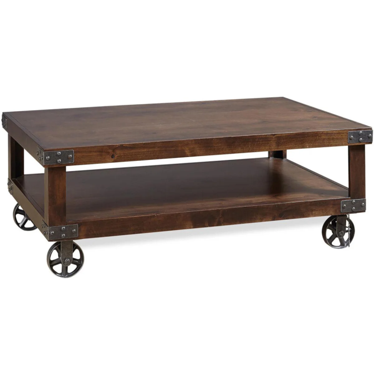 Industrial Cocktail Table Cocktail & Coffee Tables Aspen Home 8