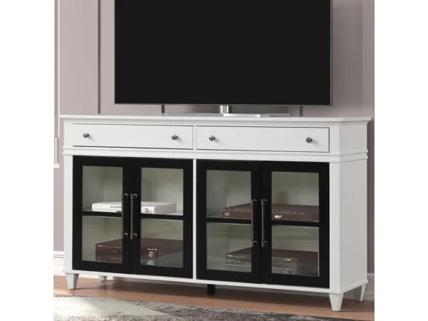 Domino 68 In. Console With 4 Doors & 2 Drawers Accent Furniture Accent Furniture