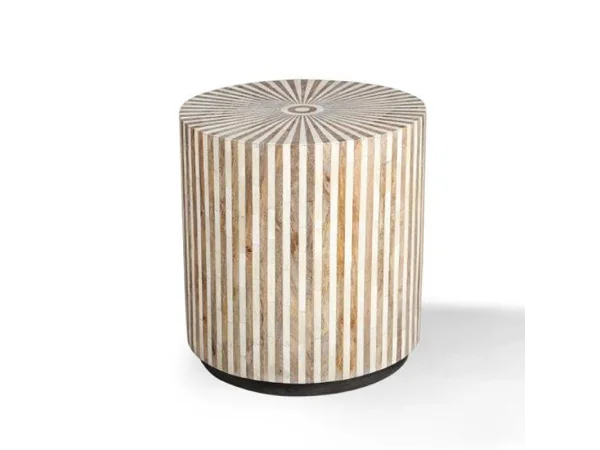 Crossings Downtown Round End Table End tables Amber