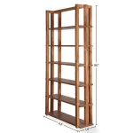 Crossings Downtown Bookcase Bookcases Amber 23