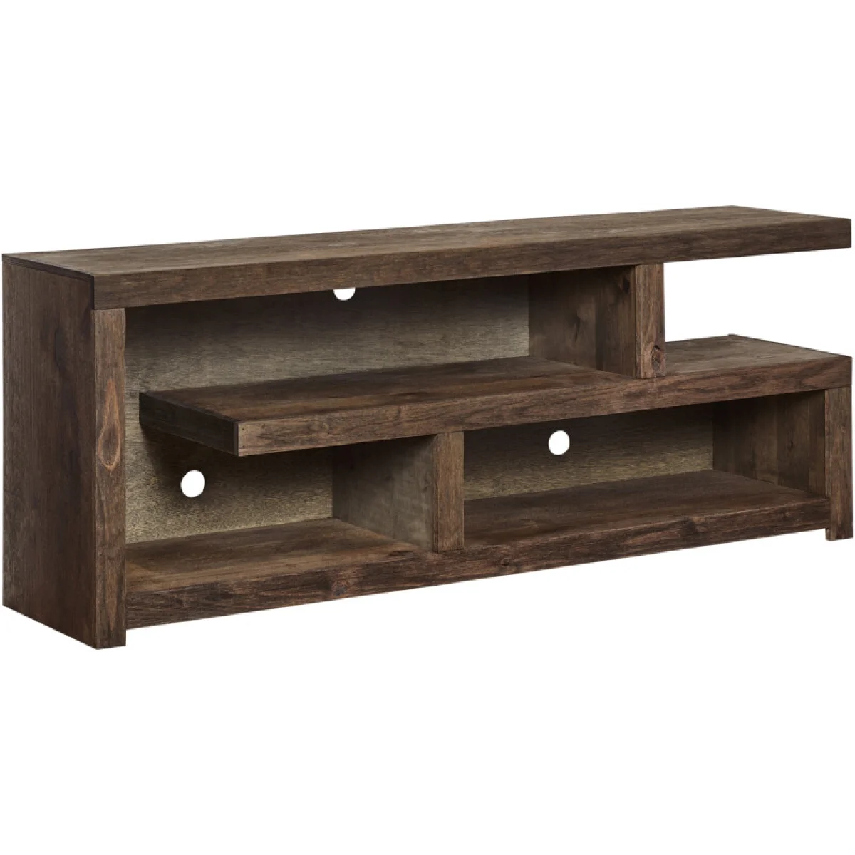 Mackenzie 73″ Open Console DPP1073-SBR Entertainment Stands Aspen Home 7