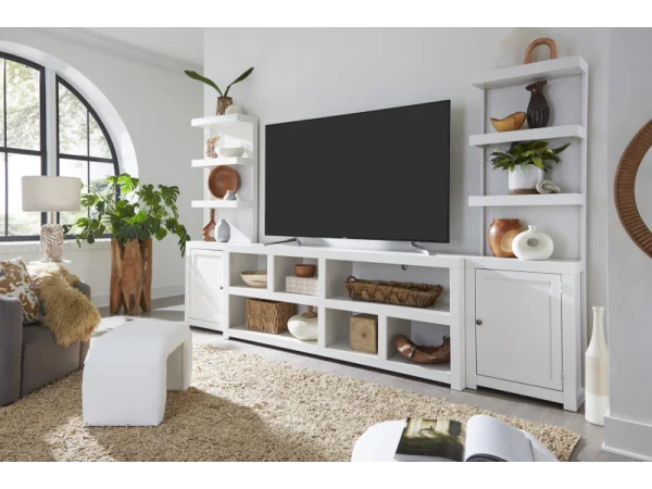 Mackenzie 84″ Open Console Entertainment Stands Aspen Home