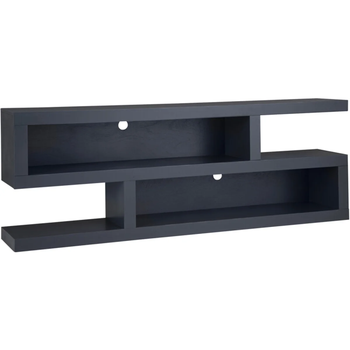 Mackenzie 74″ S Console Table DPP975-SBR Entertainment Stands Aspen Home 4