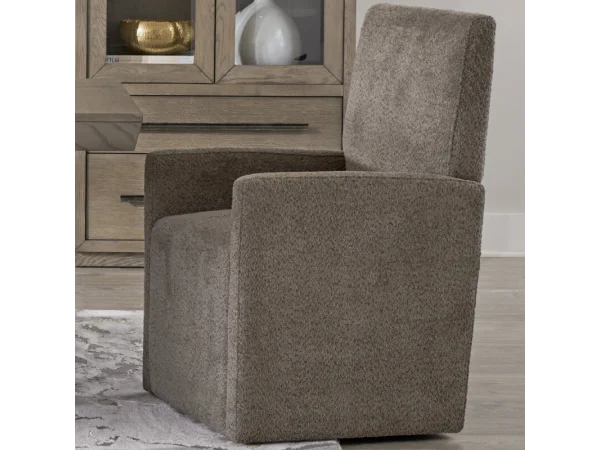 Pure Modern Dining Upholstered Caster Chair Bar Furniture Bar Furniture