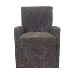 Pure Modern Dining Upholstered Caster Chair Bar Furniture Bar Furniture 13