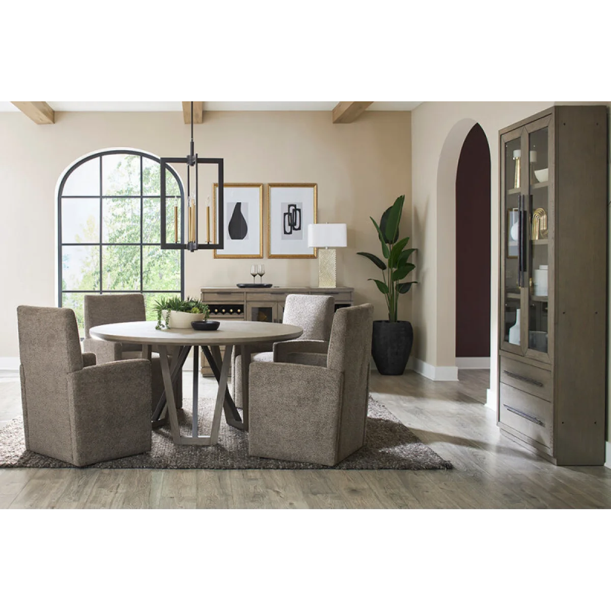 Pure Modern Dining Upholstered Caster Chair Bar Furniture Bar Furniture 7