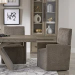 Pure Modern Dining Upholstered Caster Chair Bar Furniture Bar Furniture 17