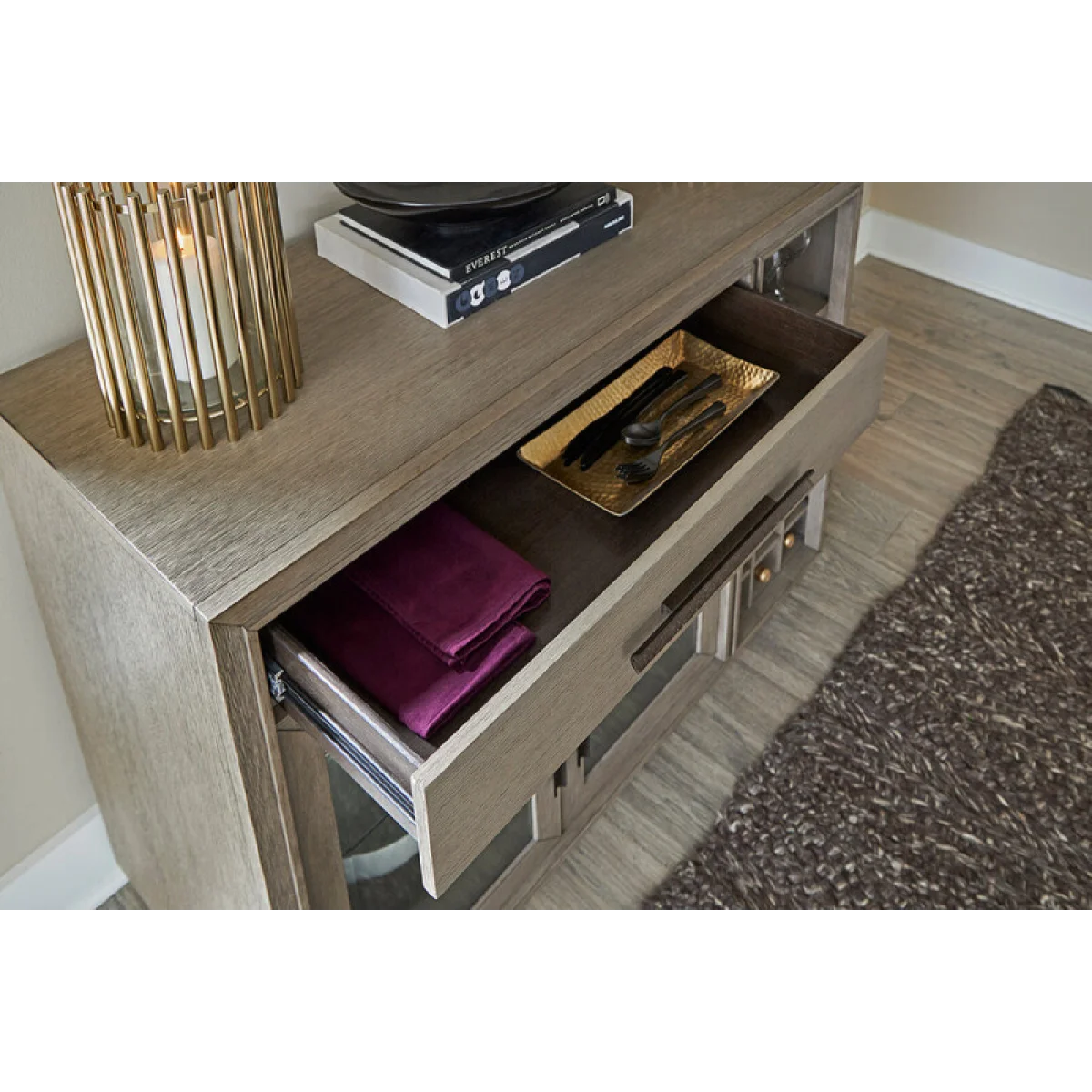 Pure Modern Dining Multi-functional Server Dining Storage Dining Storage 7