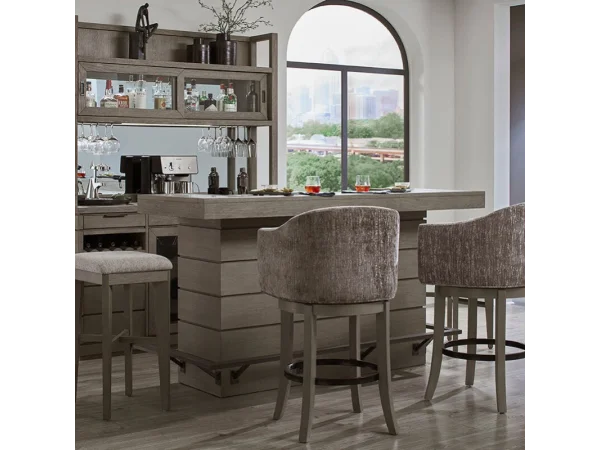 Pure Modern Dining Bar Complete 78 In. Bar Furniture Bar Furniture