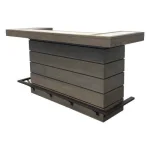 Pure Modern Dining Bar Complete 78 In. Bar Furniture Bar Furniture 13