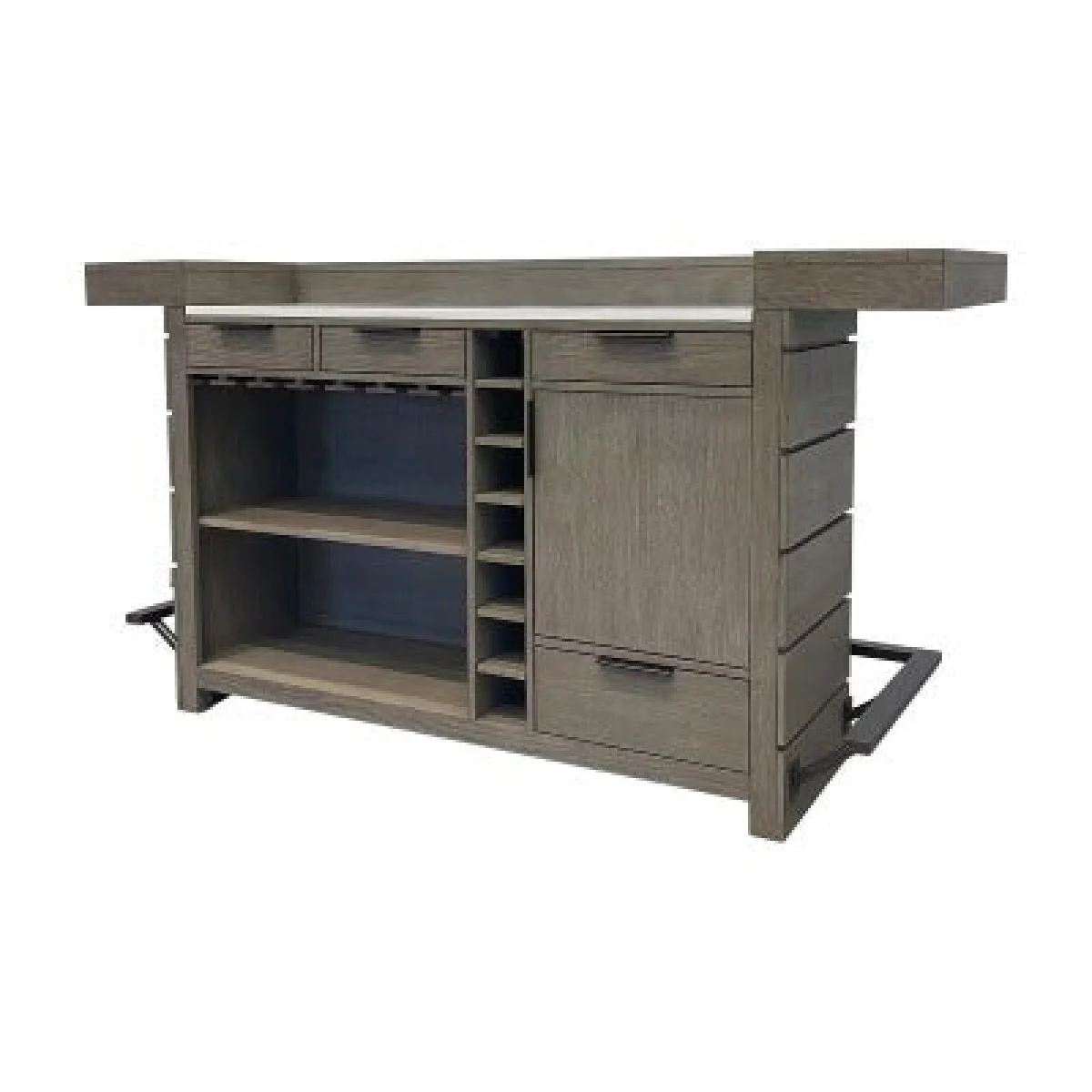 Pure Modern Dining Bar Complete 78 In. Bar Furniture Bar Furniture 7