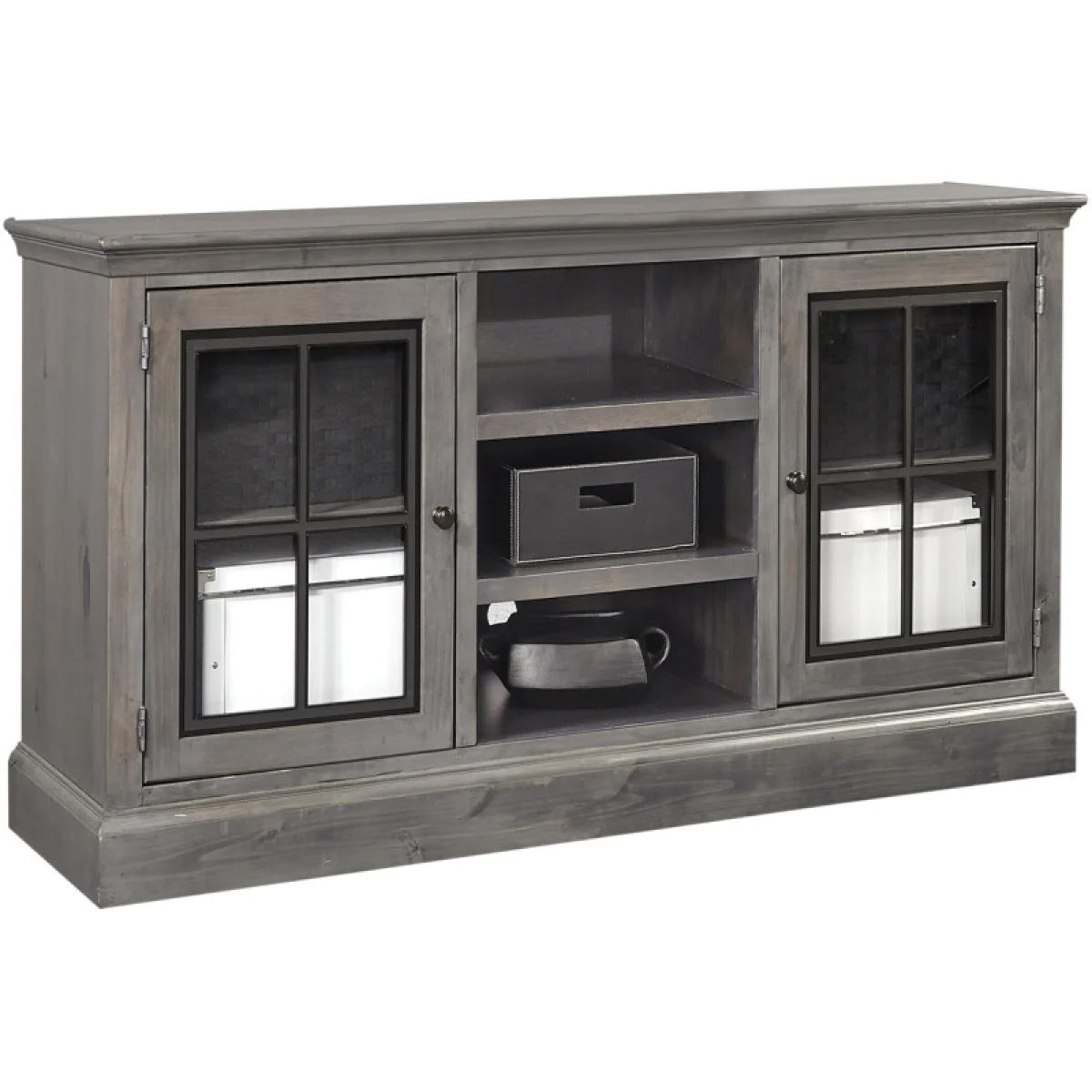 Churchill 59″ Console W/ 2 Doors Entertainment Stands Aspen Home 7