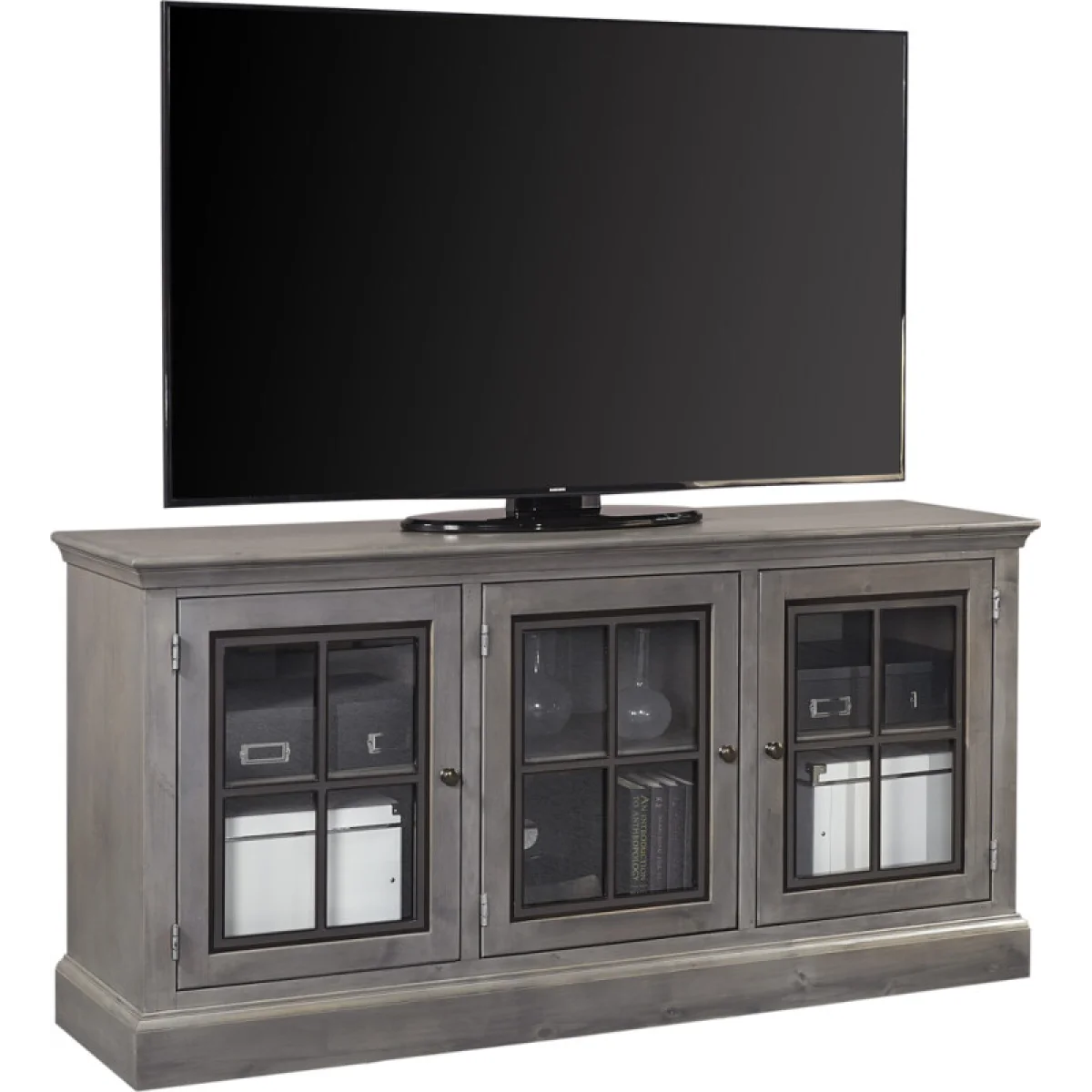 Churchill 66″ Console W/ 3 Doors DR1240-GHT Entertainment Stands Aspen Home 7