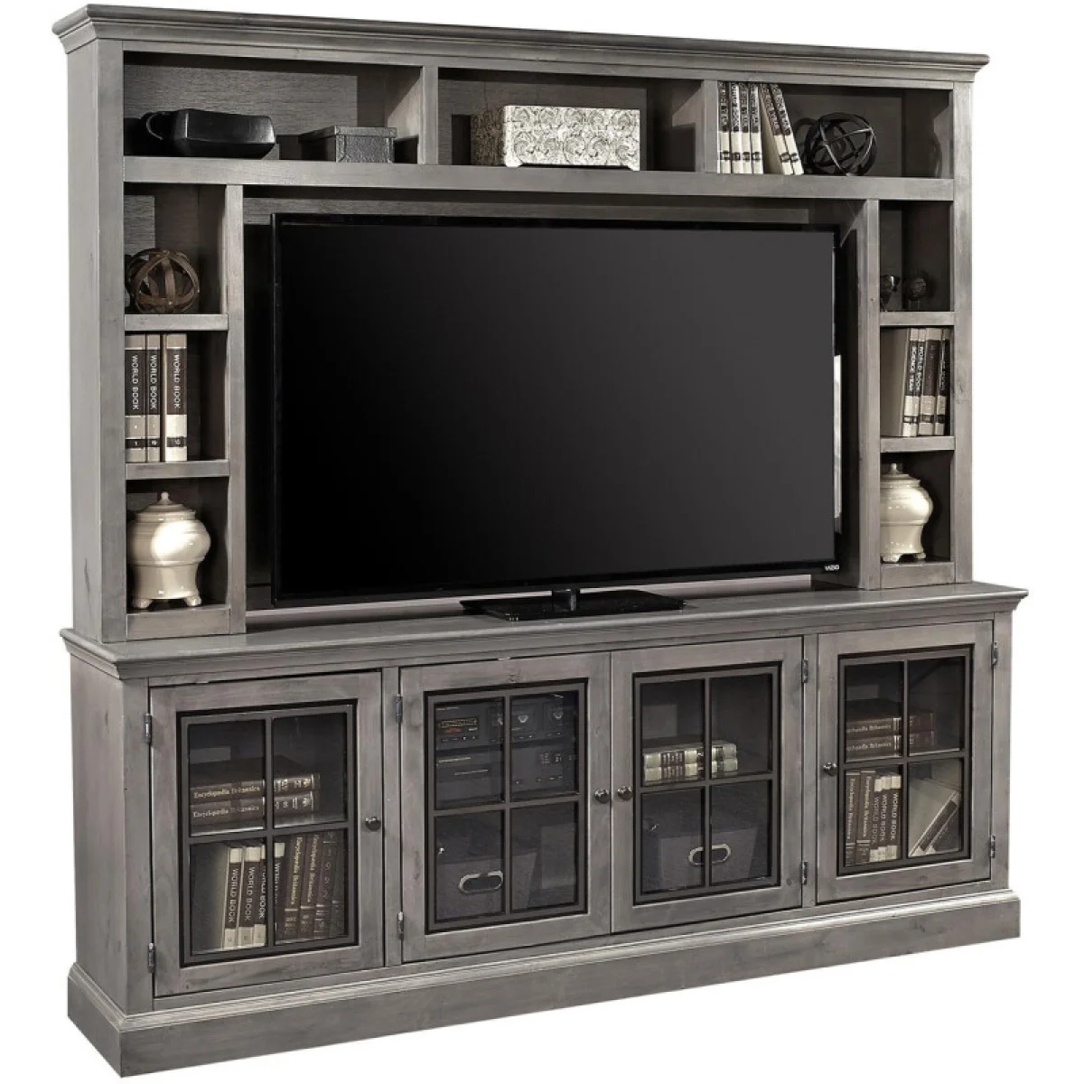 Churchill 84″ Hutch Entertainment Stands Aspen Home 4