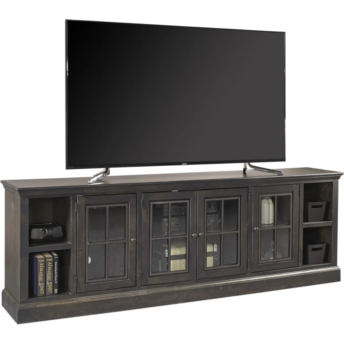 Churchill 96″ Console W/ 4 Doors Entertainment Stands Aspen Home 6