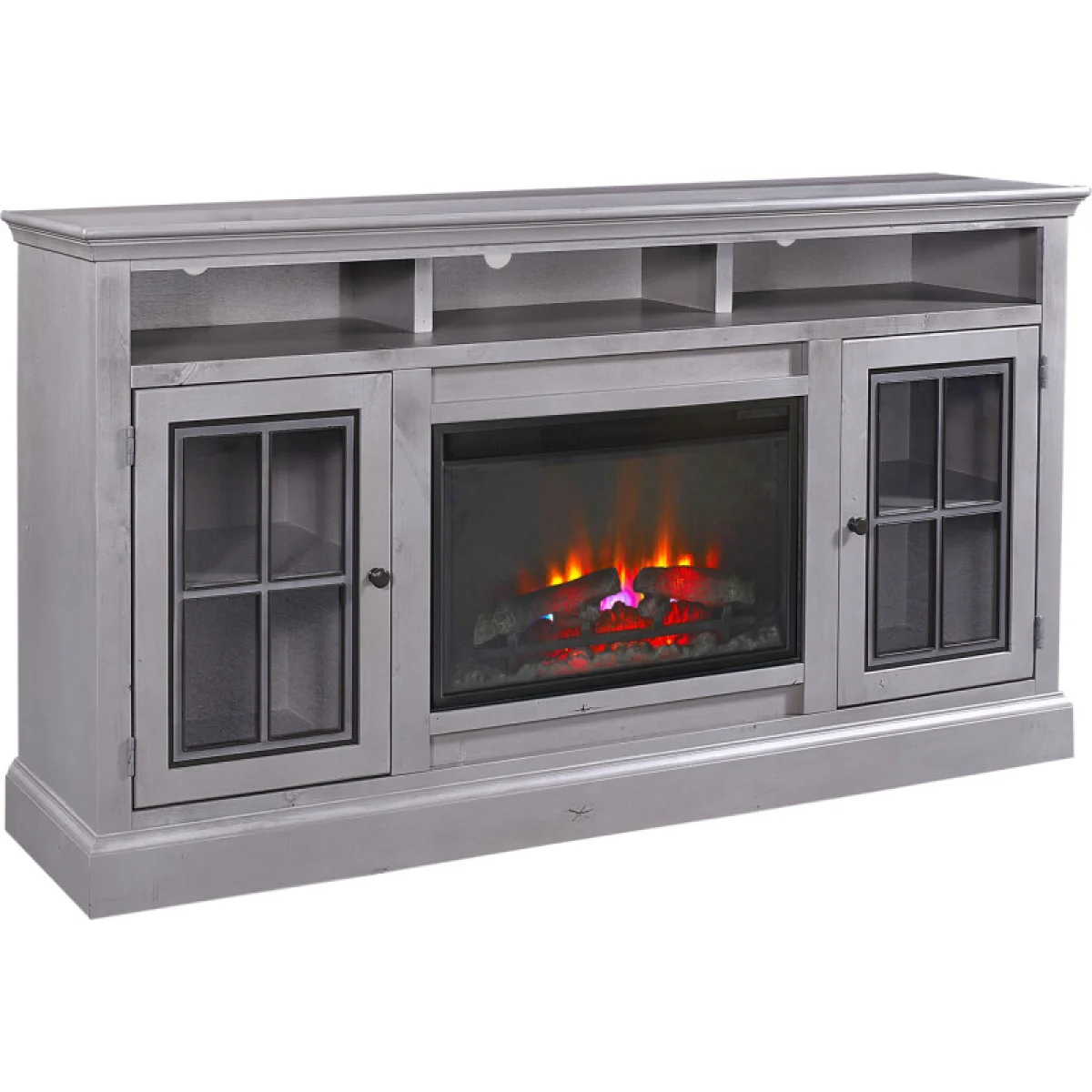 Churchill 70″ Highboy Fireplace Console Fireplaces Aspen Home 4