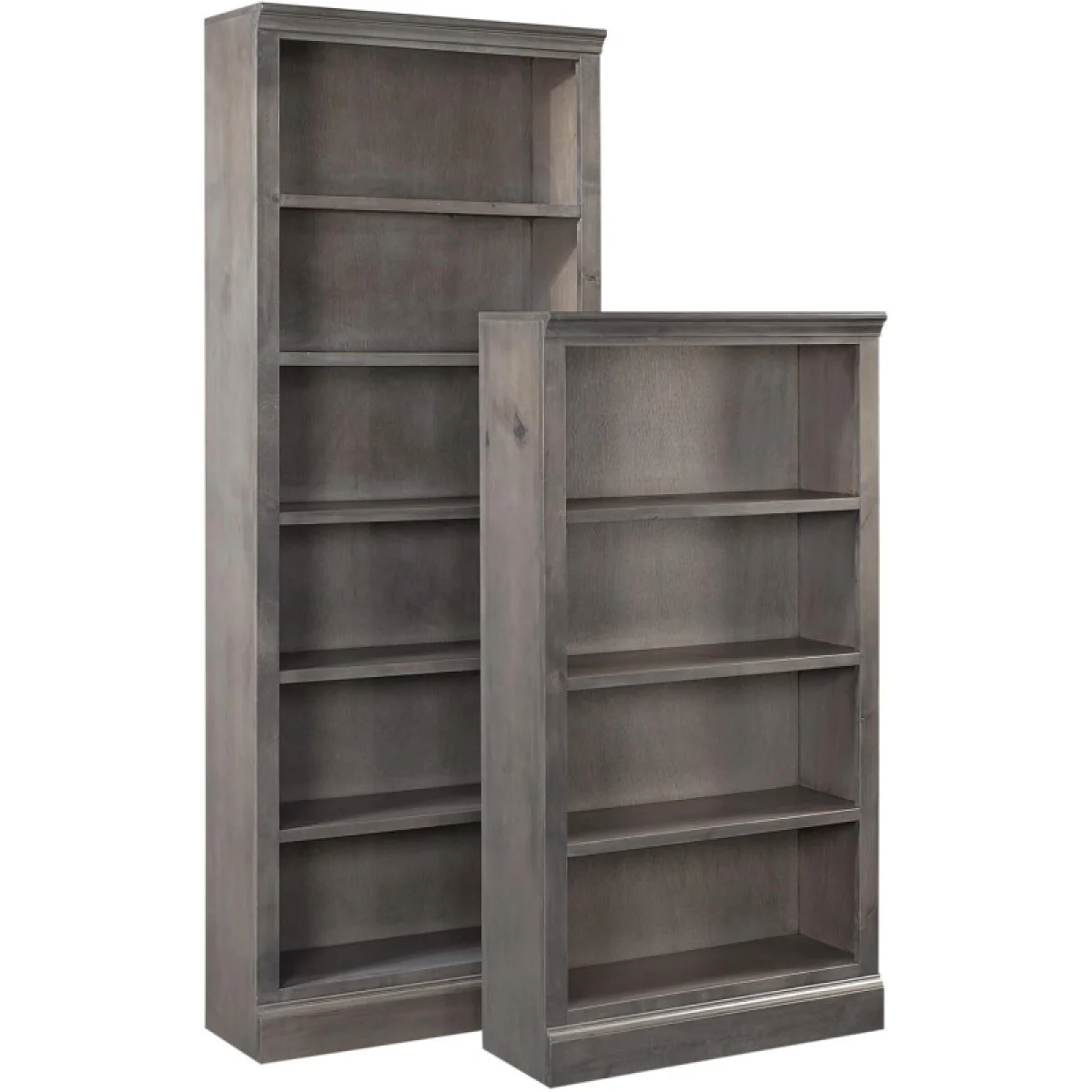 Churchill 60″ Bookcase W/ 3 Fixed Shelves Bookcases Aspen Home 4