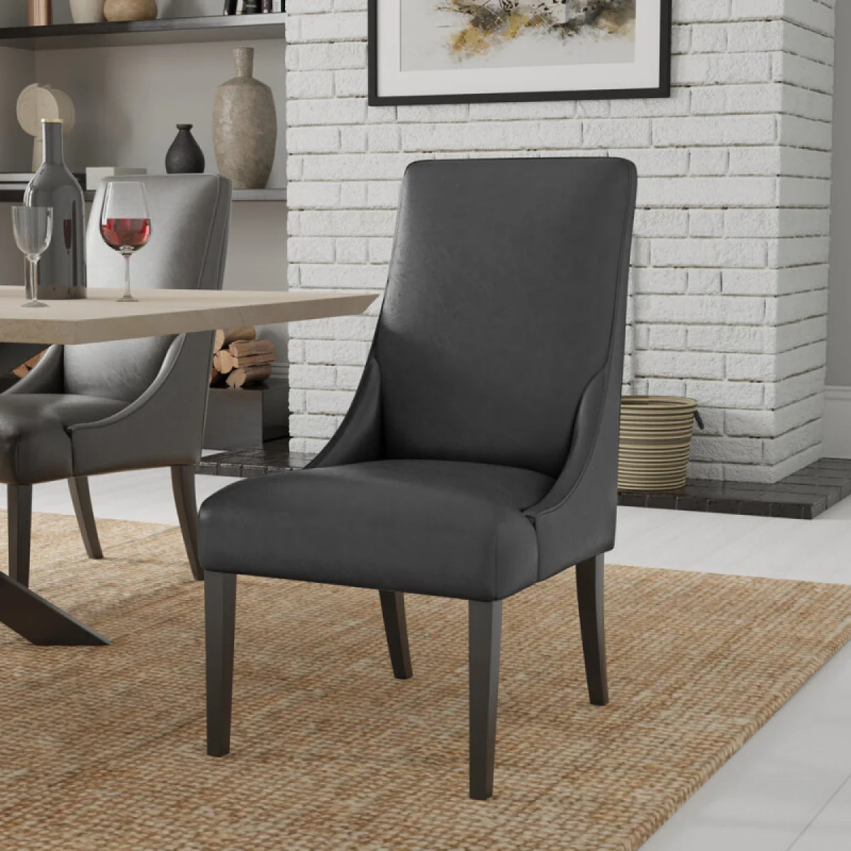 Sierra Copley Slate Dining Chair (2/ctn – Sold In Pairs) Chairs Chairs 4