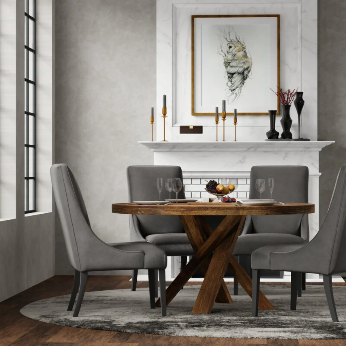 Sierra Copley Slate Dining Chair (2/ctn – Sold In Pairs) Chairs Chairs 9