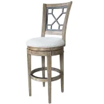 Sundance Dining – Sandstone Swivel Bar Stool Grid Back Barstools Barstools 11