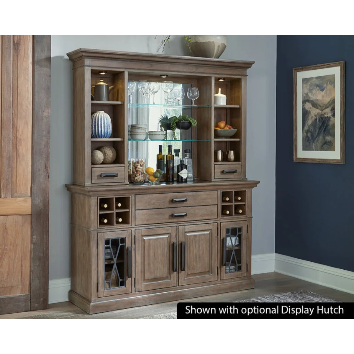 Sundance Dining – Sandstone Buffet Server 66 In. X 19 In. Dining Storage Brown 7