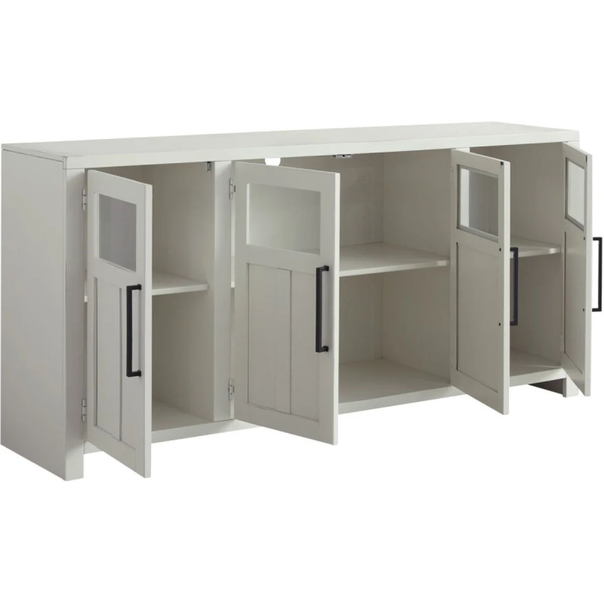 Finnegan 68″ Console W/ 4 Doors Entertainment Stands Aspen Home 22