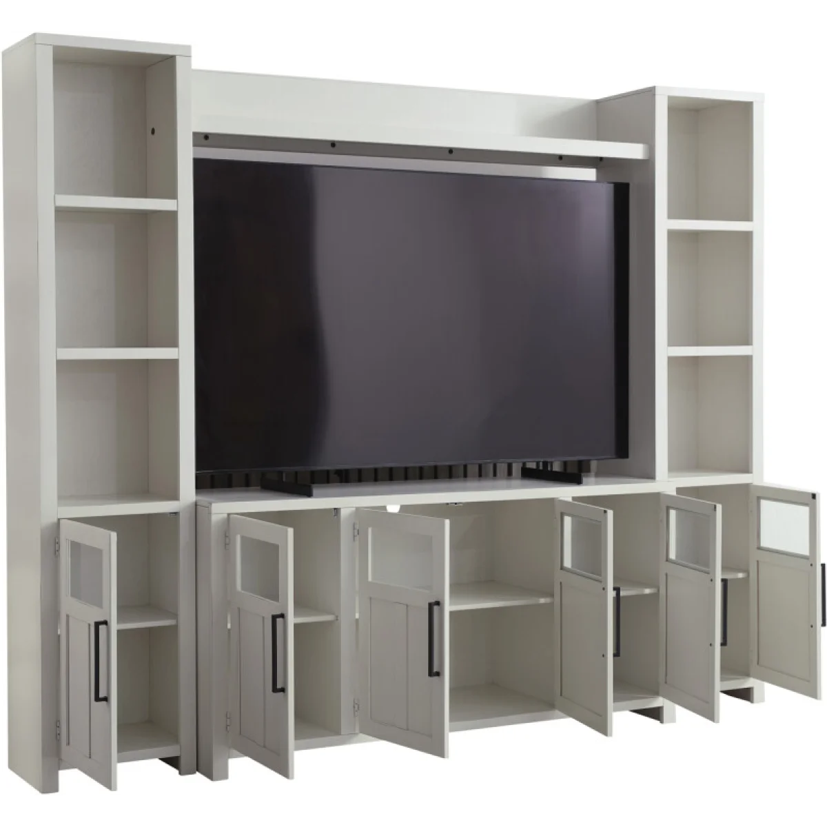 Finnegan 68″ Console W/ 4 Doors Entertainment Stands Aspen Home 14