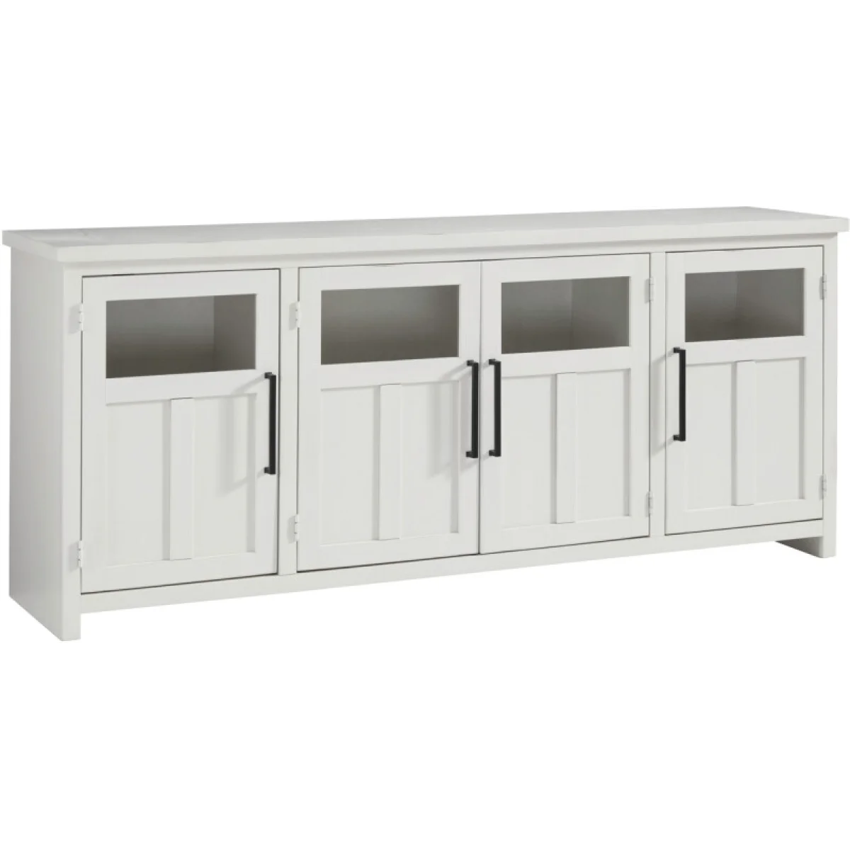 Finnegan 78″ Console W/ 4 Doors Entertainment Stands Aspen Home 11