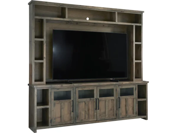 Finnegan 98″ Console & Hutch DTTHEGRP1 Entertainment Stands Aspen Home