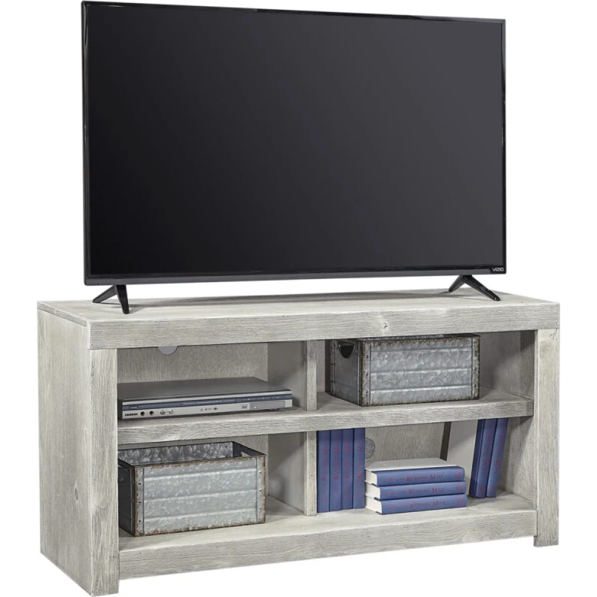 Avery Loft 49″ Open Console DY1021-GHT Entertainment Stands Aspen Home 8