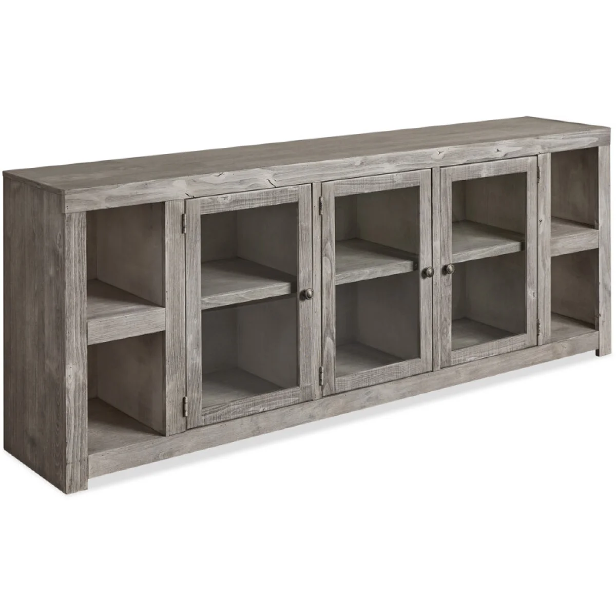 Avery Loft 84″ Console W/ 3 Doors DY1263-GHT Entertainment Stands Aspen Home 7