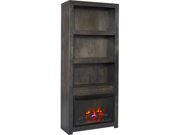 Avery Loft 74″ Fireplace Display Case DY3472F12-GHT Fireplaces Aspen Home