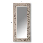 Crossings Eden Floor Mirror Mirrors Cream 15 Crossings Eden Floor Mirror Mirrors Cream 15