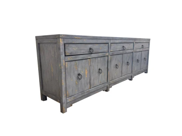 Edinburg 90 In. Console – Admiral Haze Accent Furniture Accent Furniture 9