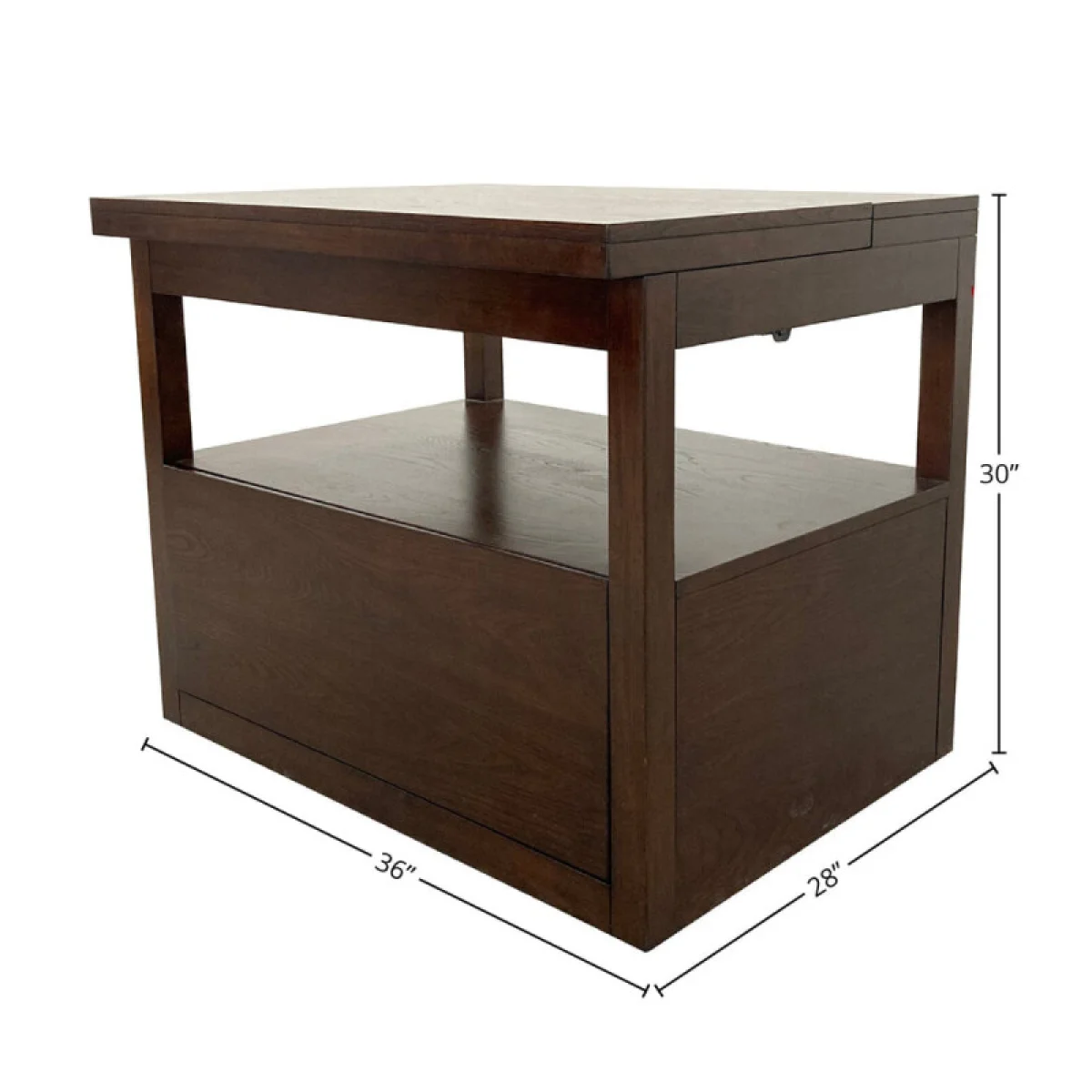 Elevation Functional File With Lift Top Office Storage Brown 11